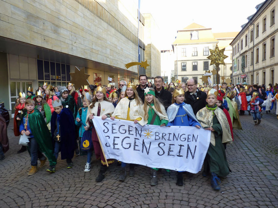 Bundesweite Eröffnung der Sternsingeraktion in Fulda (Foto: Karl-Franz Thiede)